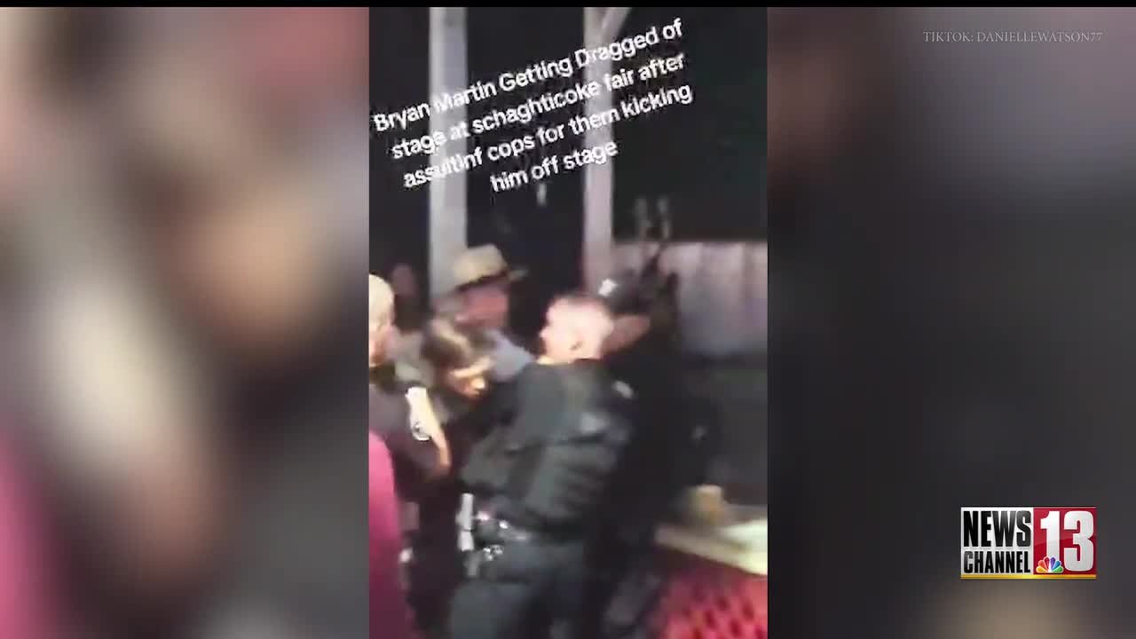 Schaghticoke Fair singer escorted off stage for ‘erratic’ behavior mid-concert