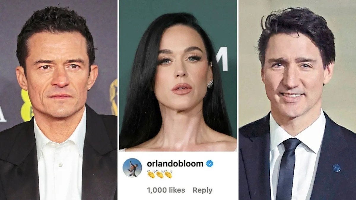 Orlando Bloom Takes Cheeky Swipe at Katy Perry’s Rumored Romance With Justin Trudeau on Social Media