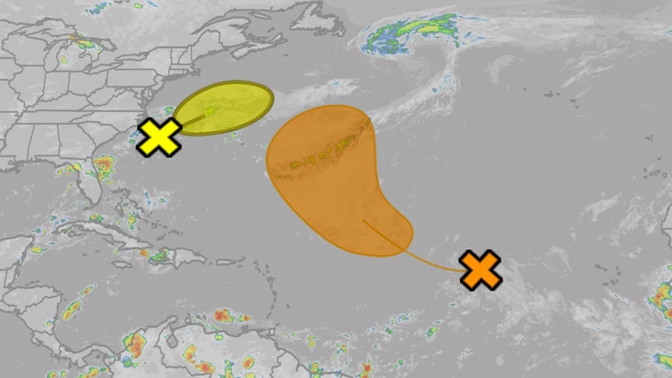 National Hurricane Center Watching Areas For Tropical Development