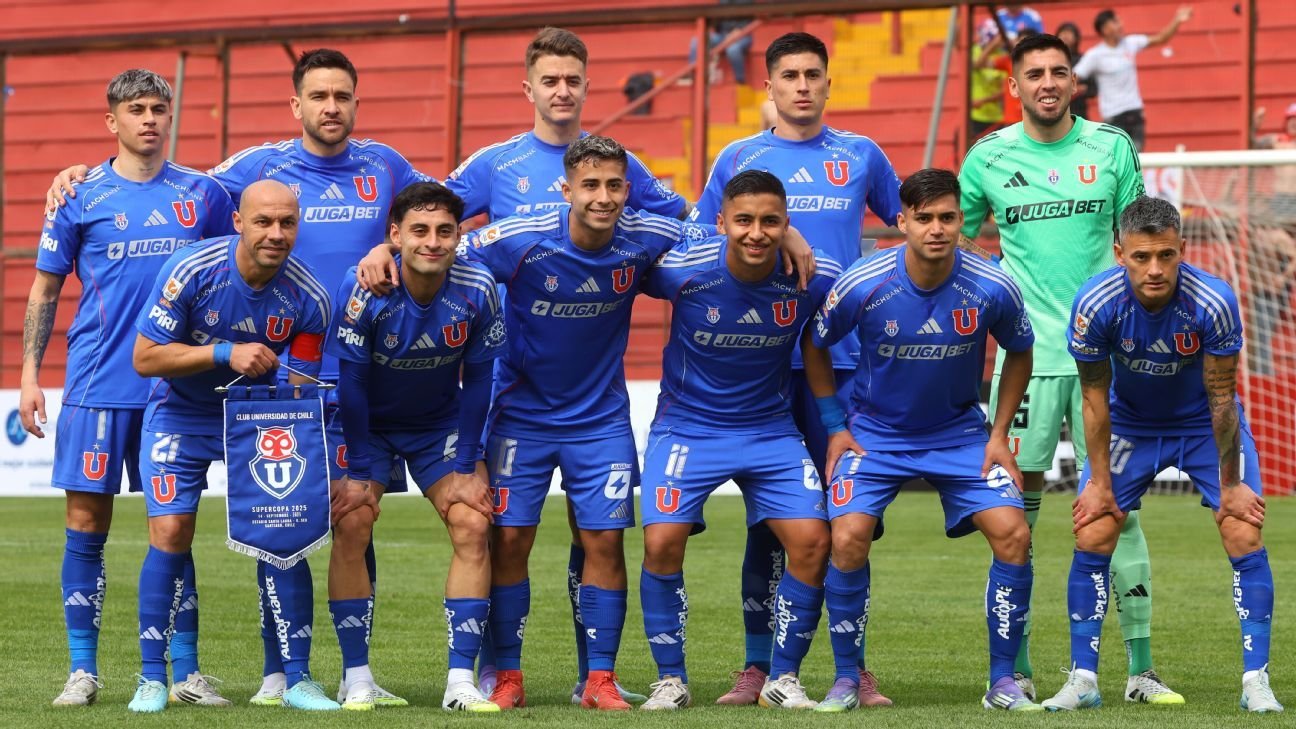 La probable formación de Universidad de Chile en su visita a Alianza Lima por Sudamericana