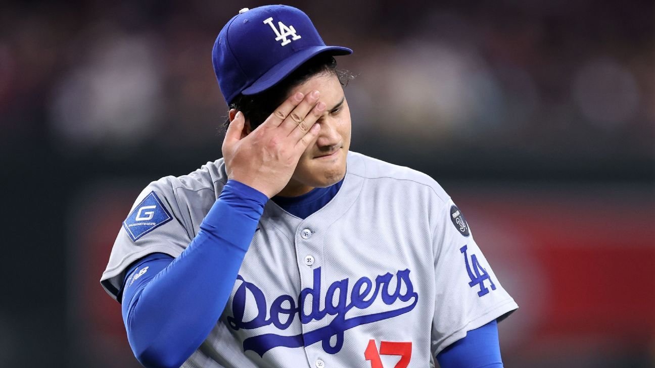 Dodgers bullpen blows another stellar start by Shohei Ohtani