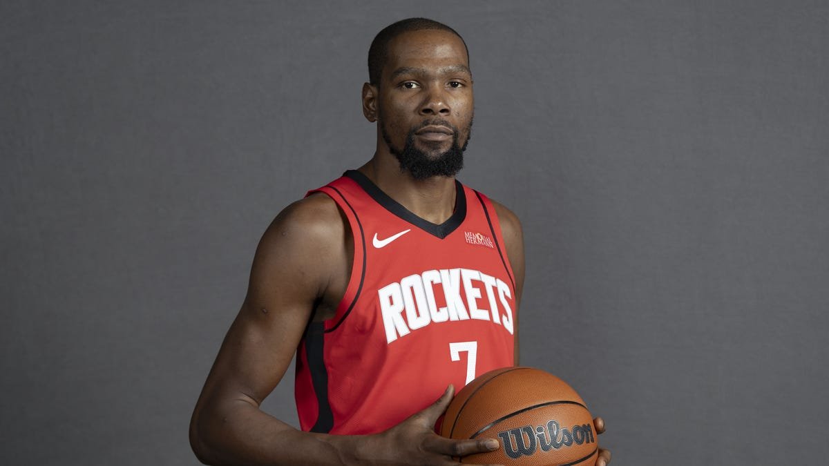 Kevin Durant on extending contract in Houston