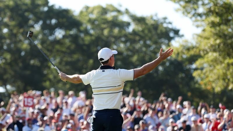Ryder Cup: Rory McIlroy and Team Europe get the last laugh after a weekend of abuse from Bethpage Black’s fans