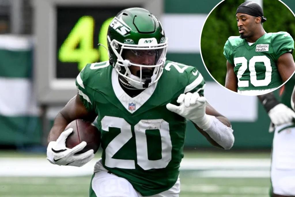 The surprising numbers behind Breece Hall’s quiet Jets start