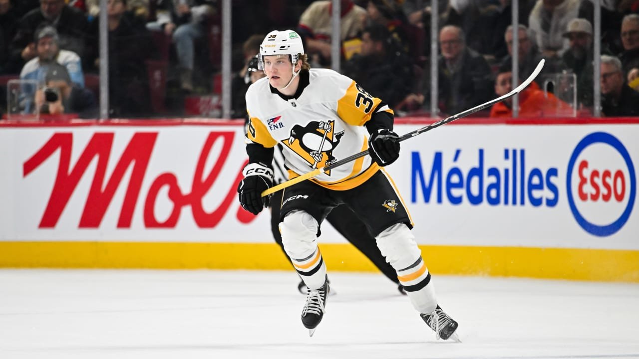 Penguins Preseason Lineup Versus Canadiens (09.22.25)