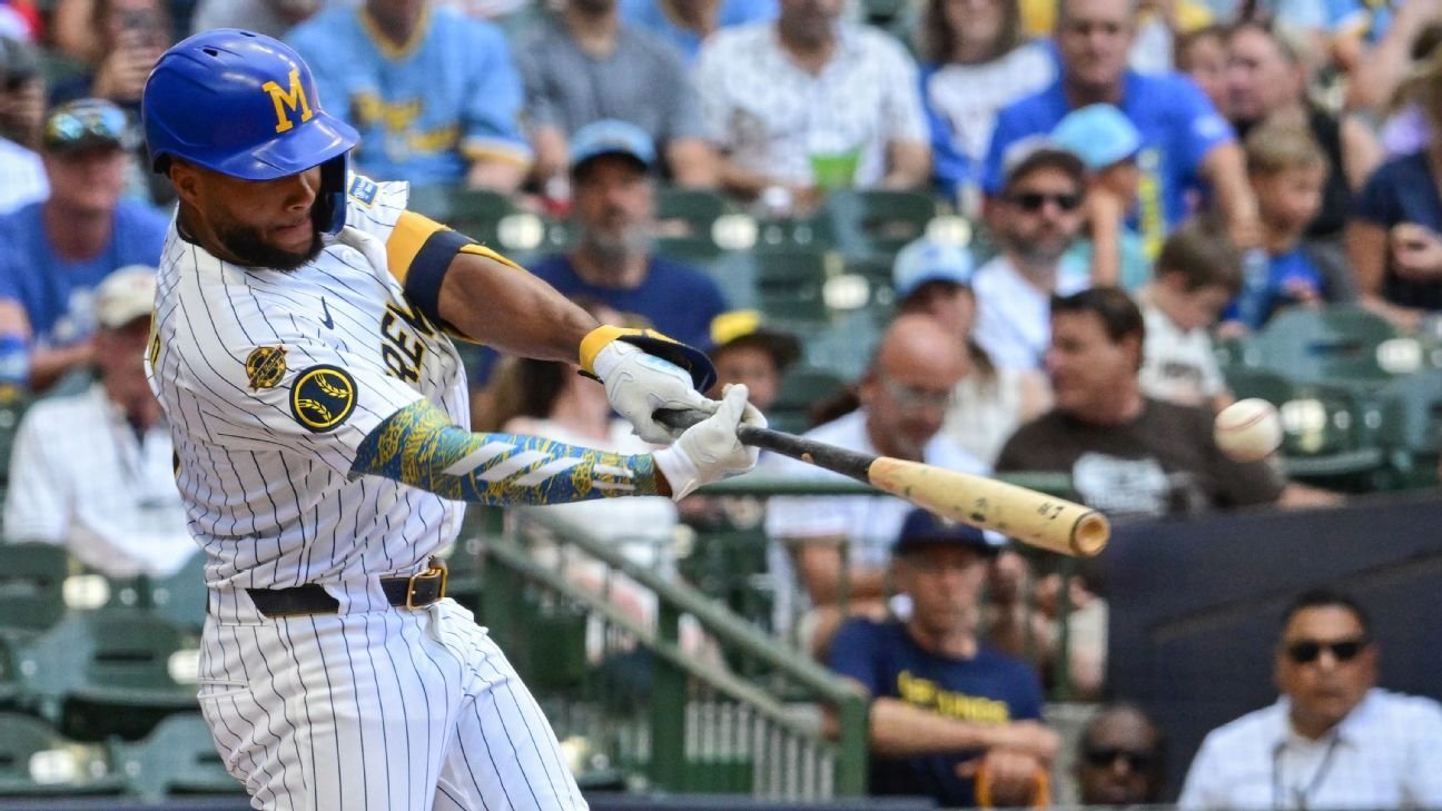 Brewers’ Jackson Chourio to start Game 2 after hamstring injury