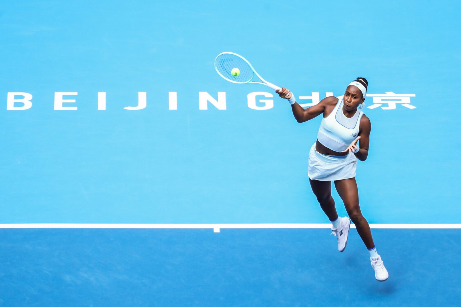 Gauff withstands Lys’ power to return to Beijing semifinals