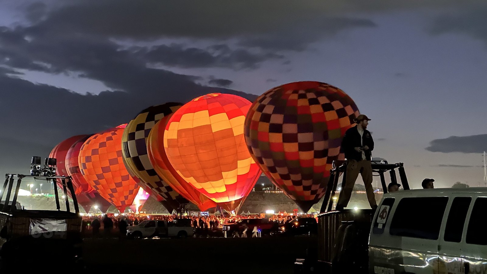 Balloon Fiesta: Static display for Saturday