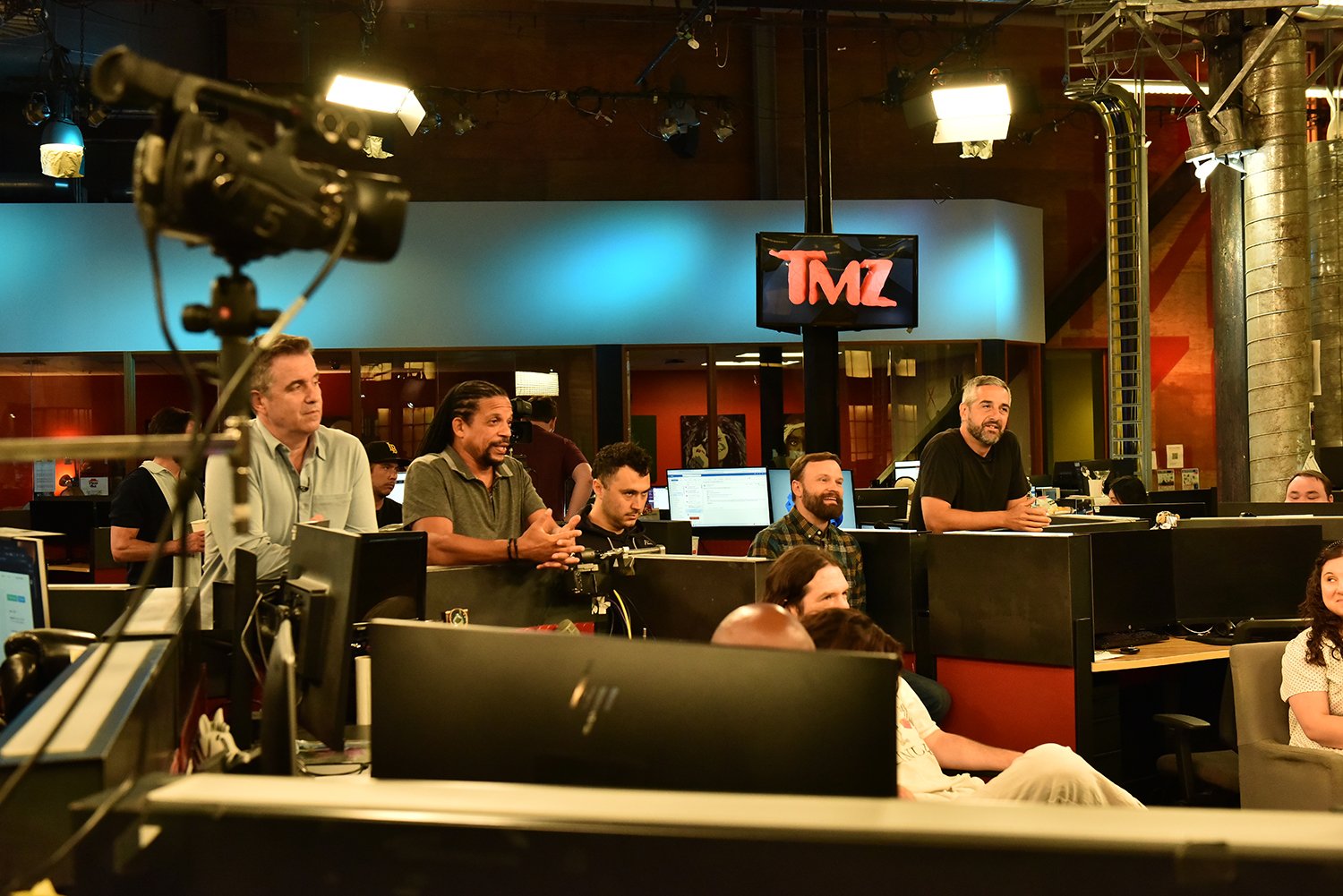 Behind The Scenes: An Exclusive Look Inside TMZ’s Bullpen
