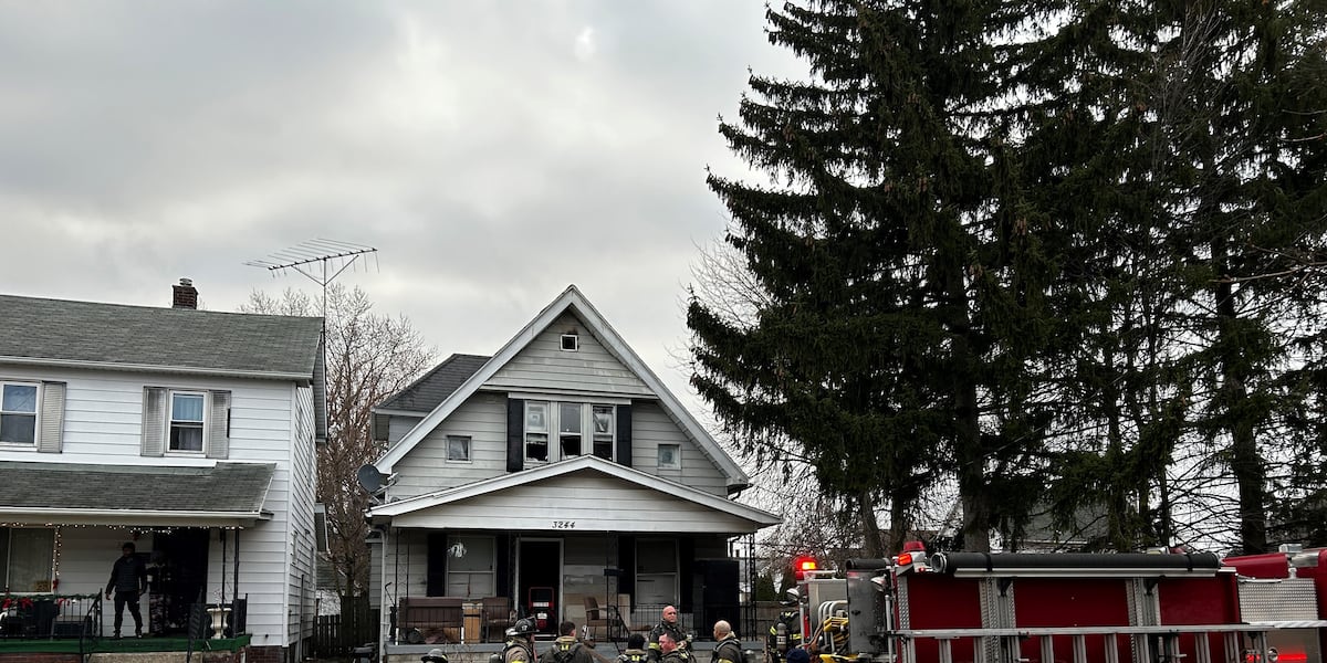 Three people and dog make it out of Toledo house fire