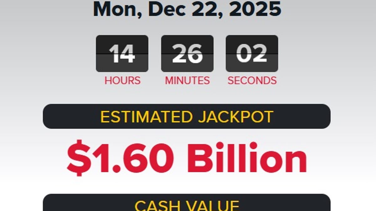 Did anyone win Powerball? Winning numbers Monday, December 22, 2025