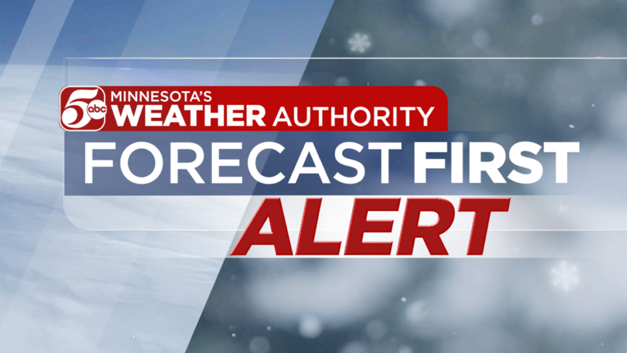 FORECAST FIRST ALERT: Impactful snowfall expected Sunday