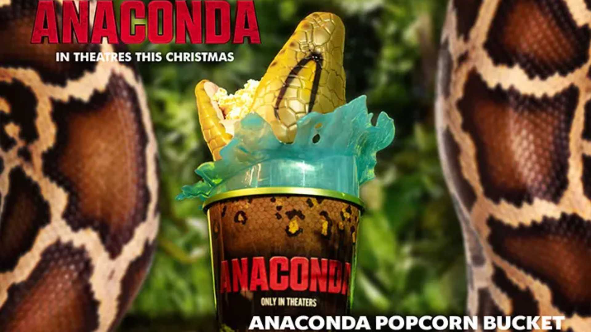 Limited Edition Anaconda Popcorn Bucket Collectible Slithers into Regal
