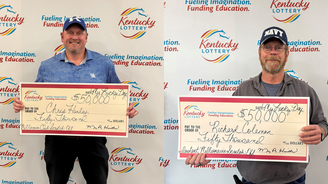 ‘I couldn’t believe it.’ | Kentucky Lottery players win $50K each scratch-offs