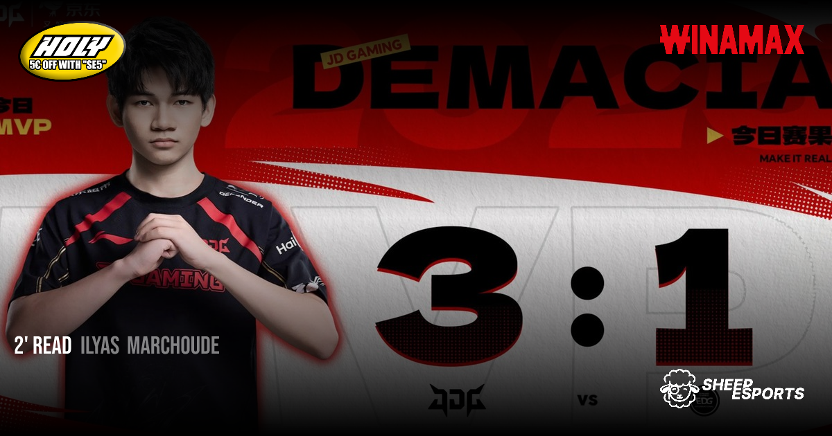 Sheep Esports – LoL: JD Gaming knocks out EDward Gaming and advances to the Demacia Cup semifinals