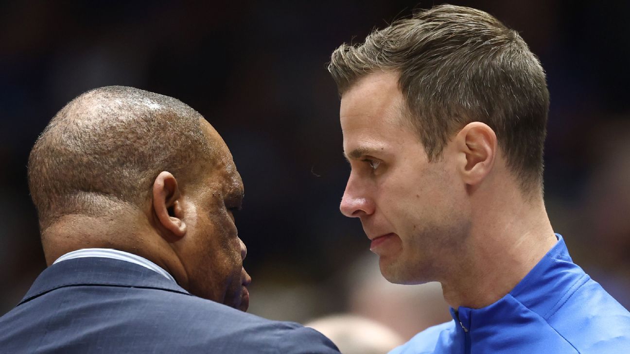 Duke’s Jon Scheyer has ’empathy’ for fired UNC coach Hubert Davis