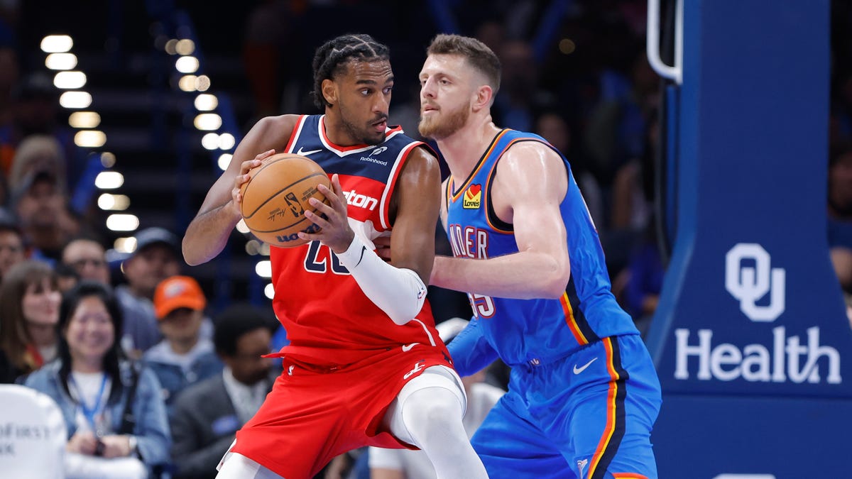 Full injury report for Saturday’s Thunder vs. Wizards matchup