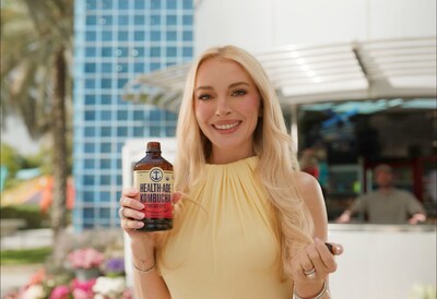 Leading Kombucha Brand, Health-Ade, Partners with Lindsay Lohan in Playful New Campaign