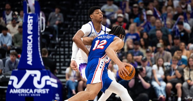 Ace Bailey showing all sides of his game with in loss to Sixers – Deseret News