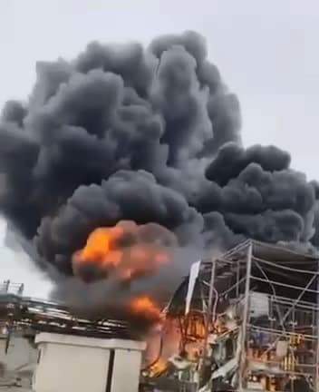 Iranian missile hit on Ne’ot Hovav factory leads to fear of chemical leakage