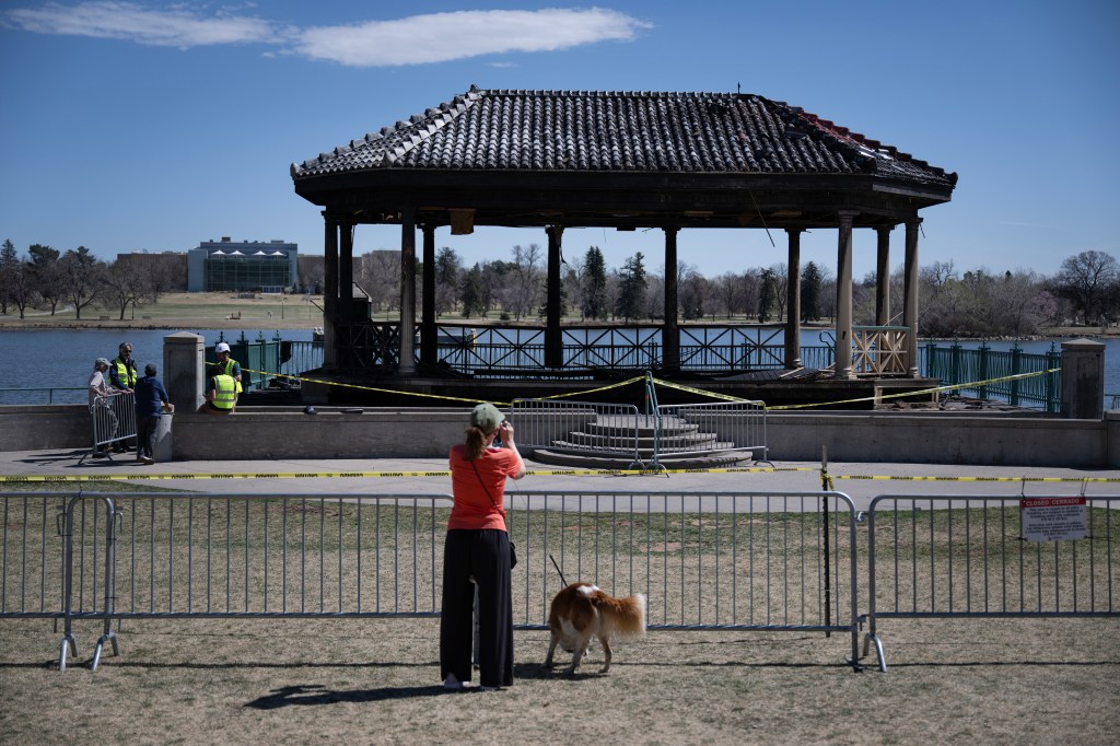 Denver’s City Park bandstand destroyed by fire overnight