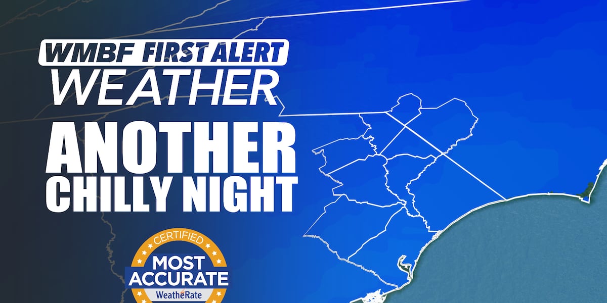 Chilly night ahead, warm weekend