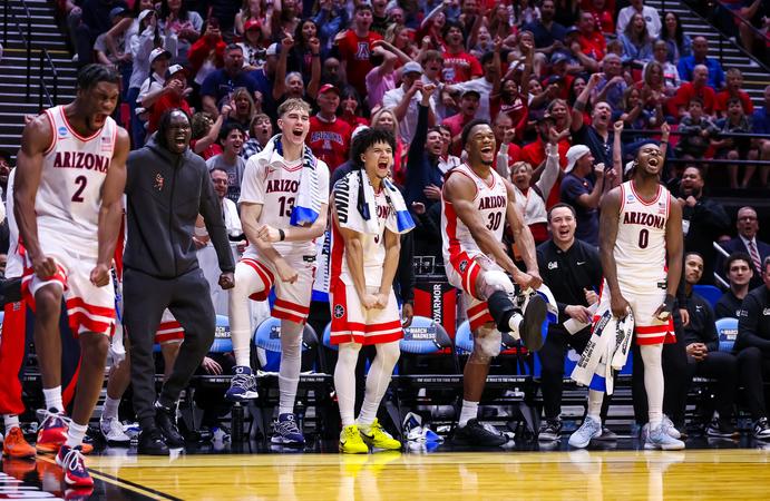 Moving On: Arizona Topples LIU in Opening Round of NCAA Tournament