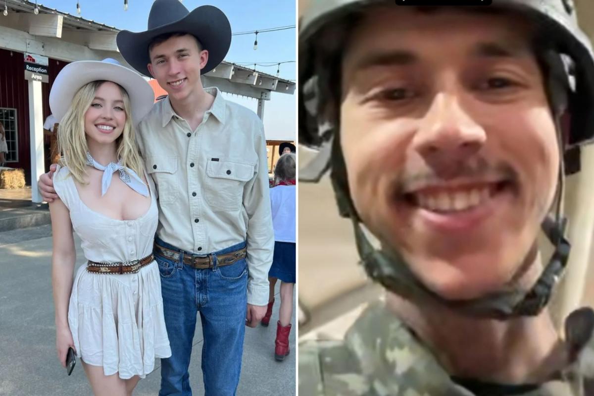 Sydney Sweeney thanks the troops serving overseas as she sends love to Air Force brother