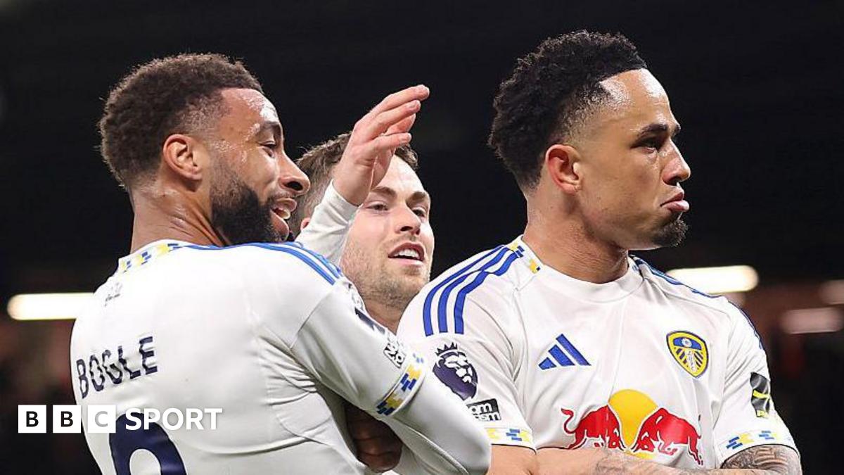 Man Utd 1-2 Leeds United – visitors move six points clear of relegation zone