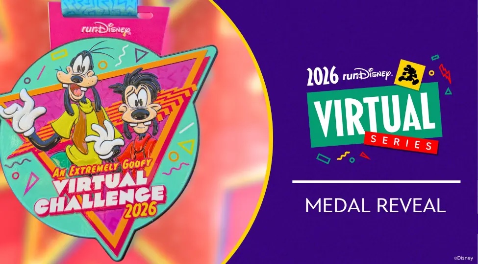 Retro Hercules, Kuzcotopia, Pocahontas, and Goofy-Inspired Medals Revealed for 2026 runDisney Virtual Series