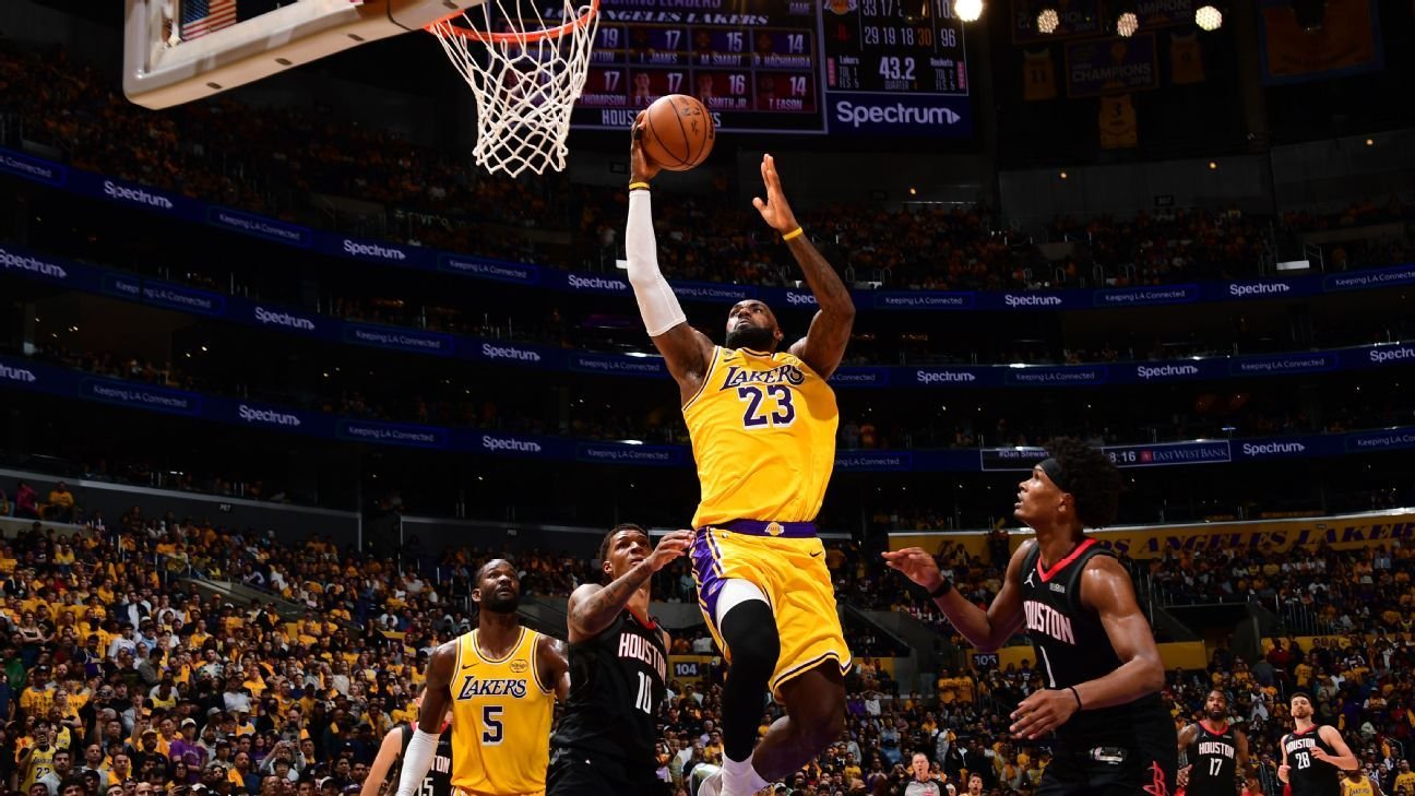 Why Lakers’ shooting records in Game 1 could be good news for Rockets