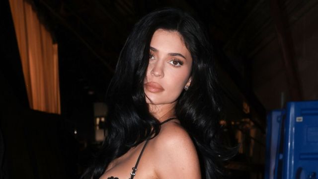 Kylie Jenner Wears Daring Bikini Top Under T-Shirt for Coachella