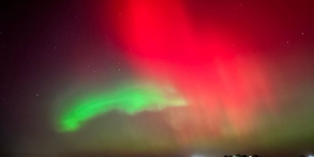 Northern Lights may be visible in northern US states this weekend