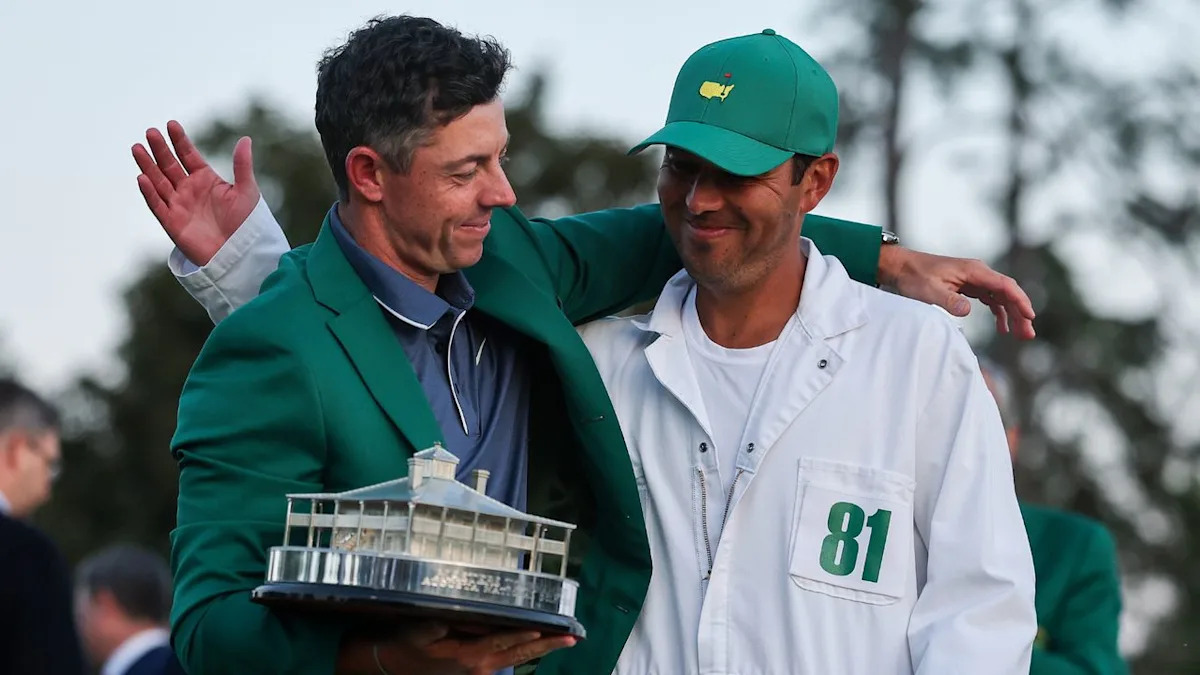 The Eight Words Rory McIlroy’s Caddie Said That Led Him To Masters Victory And The Career Grand Slam