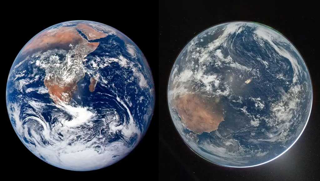 Why do Earth’s colors appear muted in new photos from Artemis II?
