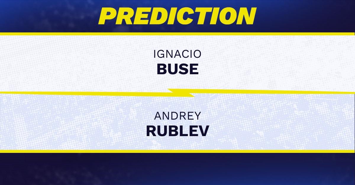 Ignacio Buse vs. Andrey Rublev prediction, odds, picks for French Open 2026