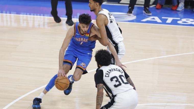 Spurs’ Victor Wembanyama has serious bad blood with Thunder star Chet Holmgren — at least fans think so
