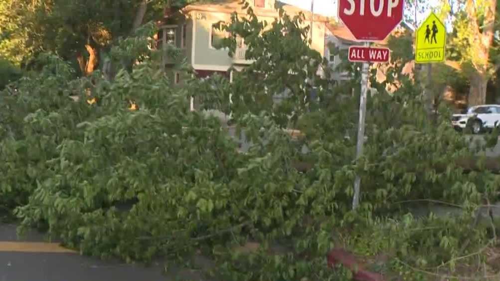 Northern California outage and wind damage updates on May 18