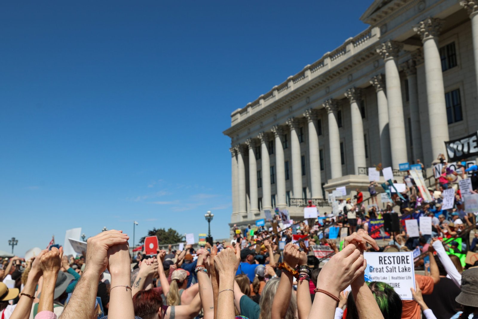 Hundreds demand halt on Box Elder data center plan • Utah News Dispatch
