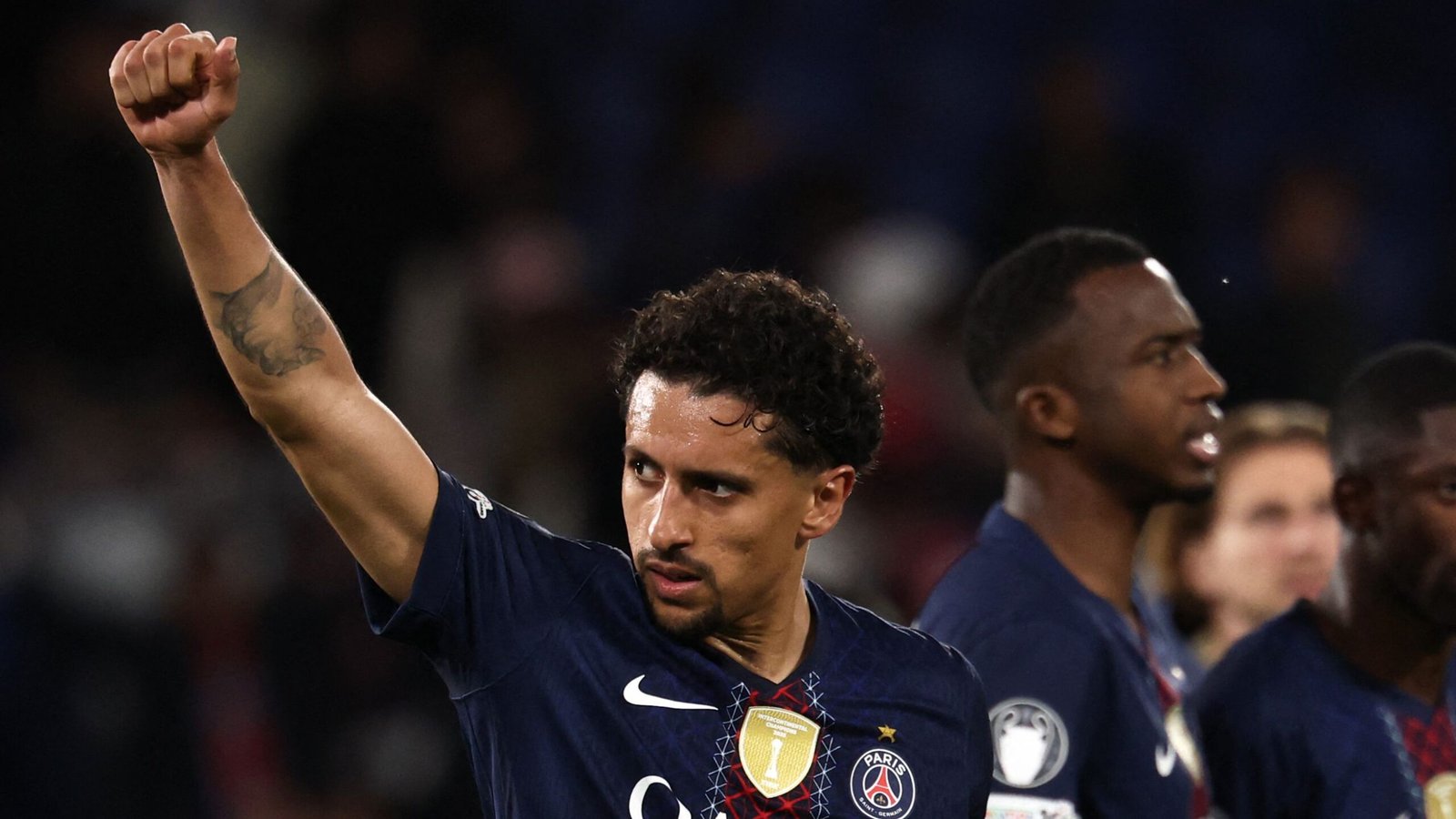 Marquinhos warns PSG team-mates they must ‘be ready’ to deal with Arsenal’s prowess from set-pieces in Champions League final
