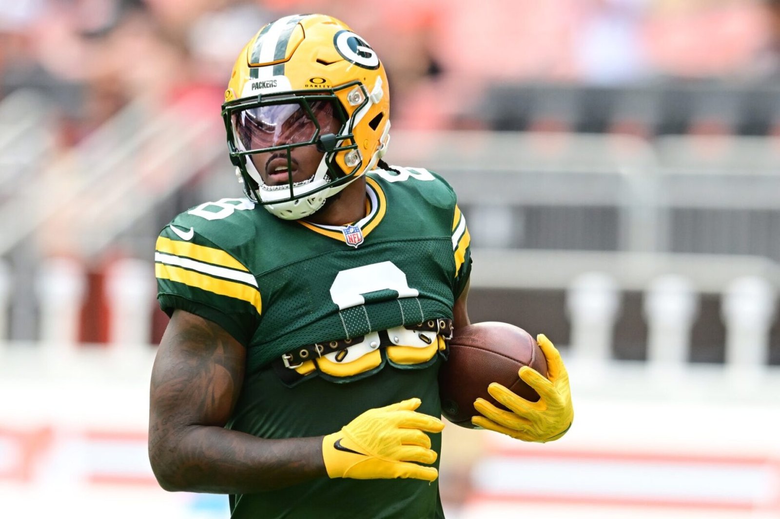 Packers RB Josh Jacobs Arrested On Five Domestic Abuse Charges