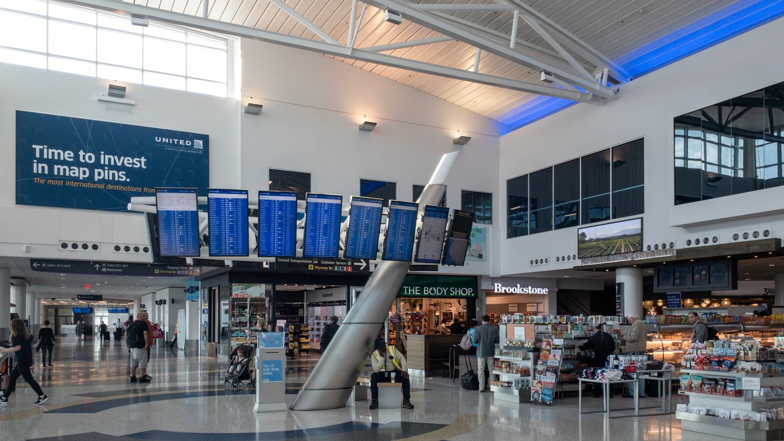 United Airlines Reaches Out To Passengers Over Cancellations After The FAA Issues A Ground Stop At Its Major Hub