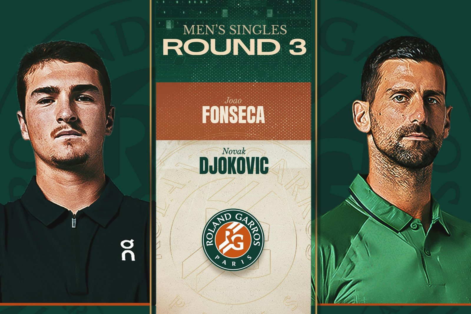 Day 6 Match of the day: Joao vs ‘the GOAT’ – Roland-Garros 2026