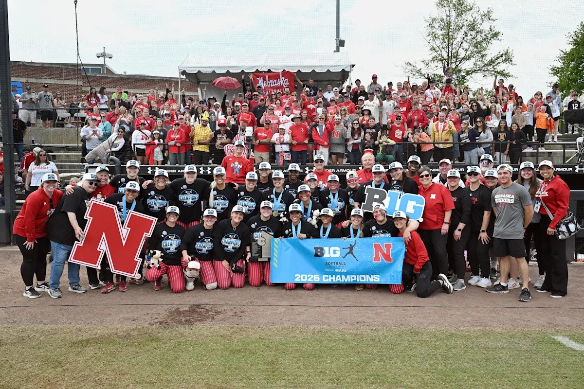 Corn Flakes: The Huskers Are Big Ten Tourney Champs in Softball!!