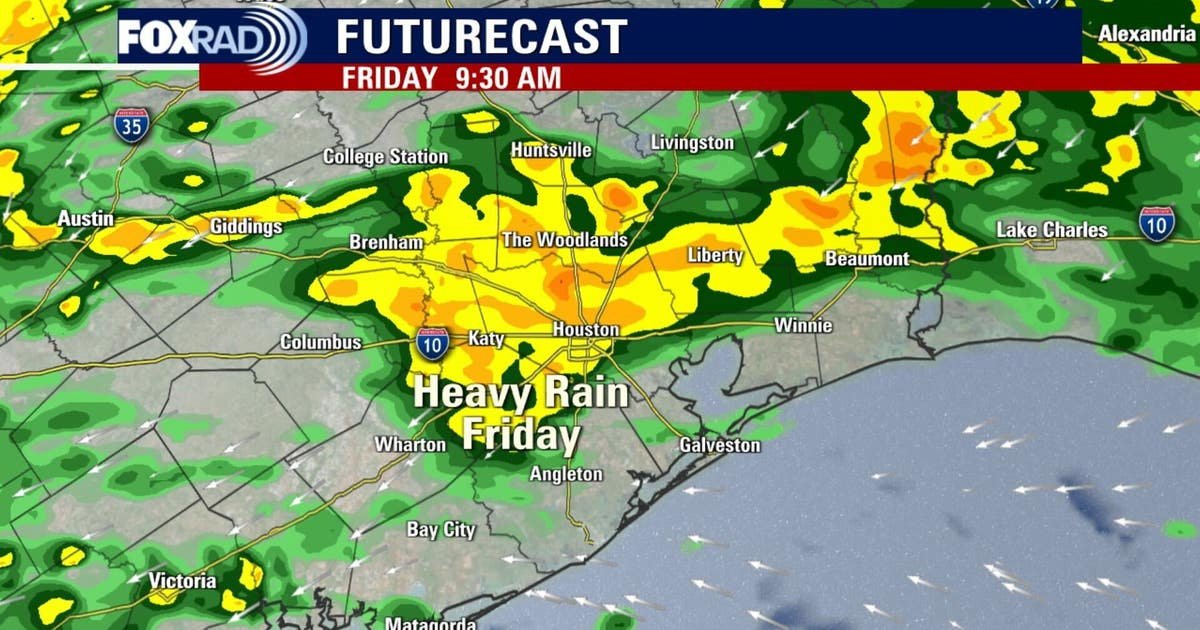 Houston weather: Scattered rain for Thursday; FOX 26 Storm Alert in effect Friday