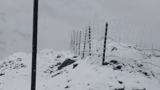 Snowfall in May: Unseasonal rain, snow turns dry Zojila into white landscape