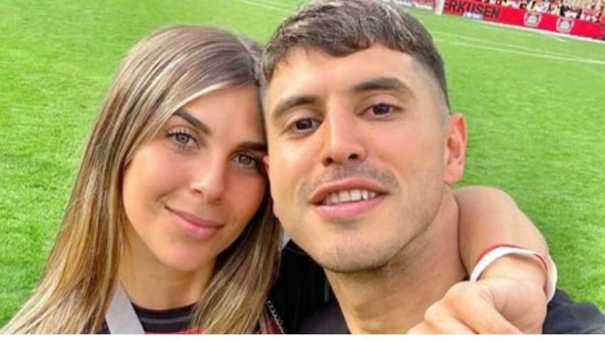 Quién es la novia de Exequiel Palacios: así es Yamila Gaetano, pareja del futbolista de la Selección Argentina
