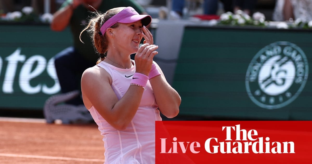 Mirra Andreeva beats Maja Chwalinska in straight sets to win French Open title – live | French Open 2026