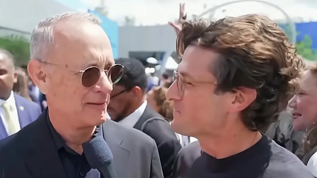 Tom Hanks Throws Shade at MS NOW’s Ratings During Interview at Obama Presidential Center Opening