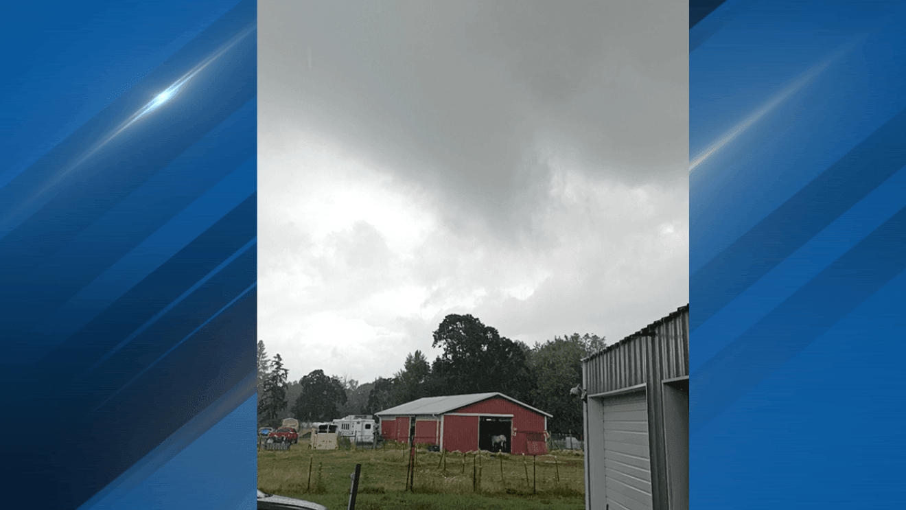 Brief Tornado Warning for part of Clackamas Co. after funnel cloud spotted near Molalla